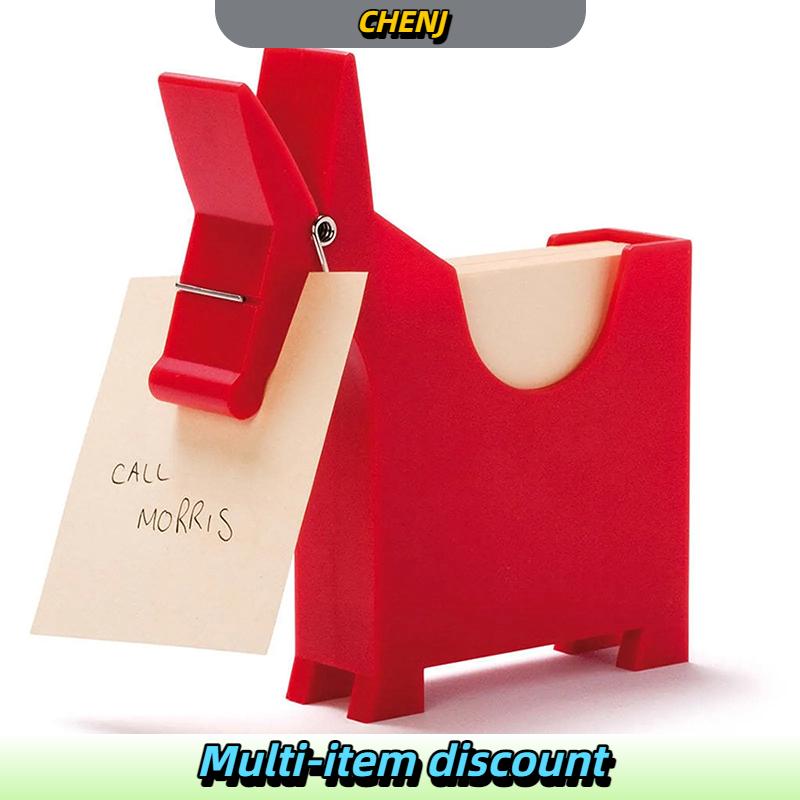 CHENJ ที่ใส่กระดาษโน้ตบนโต๊ะอุปกรณ์เสริมสำหรับโต๊ะน่ารักอุปกรณ์ตกแต่งโต๊ะแบบตลกอุปกรณ์สำหรับวางบนโต๊ะ ราคา 67 บาท*ส่งฟรี