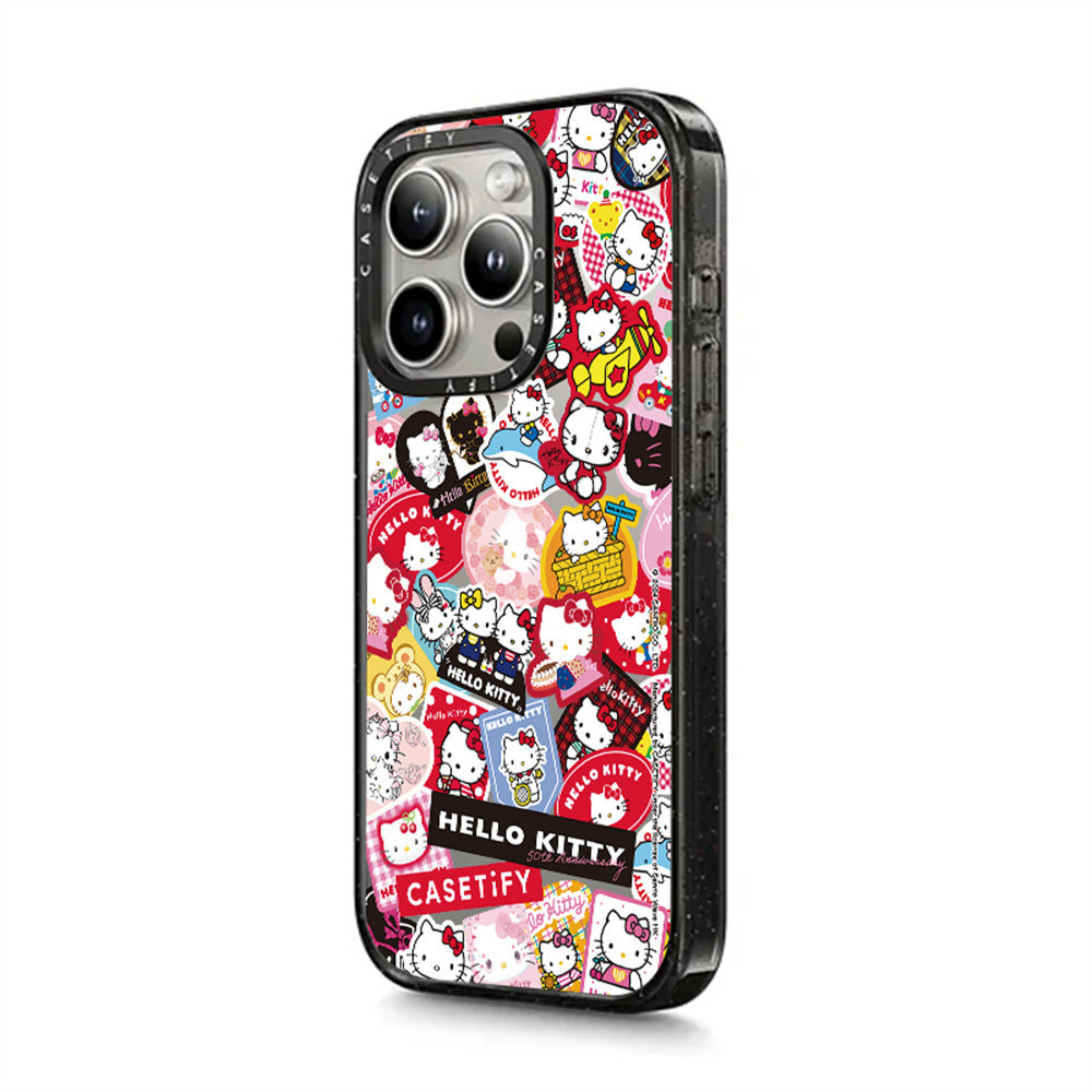 CASETiFY Hello Kitty 50th Anniversary - Sticker Frame Case
