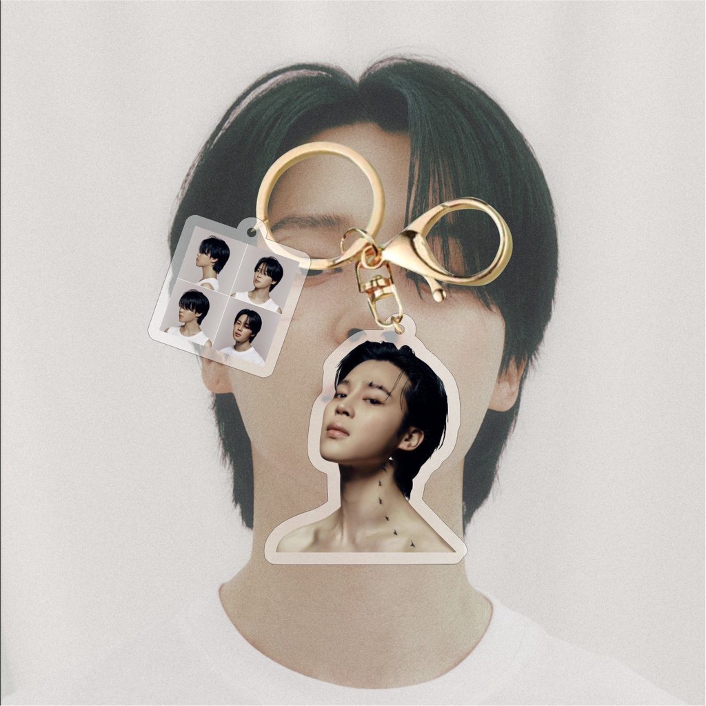 Móc Khóa acrylic Hình bts jimin