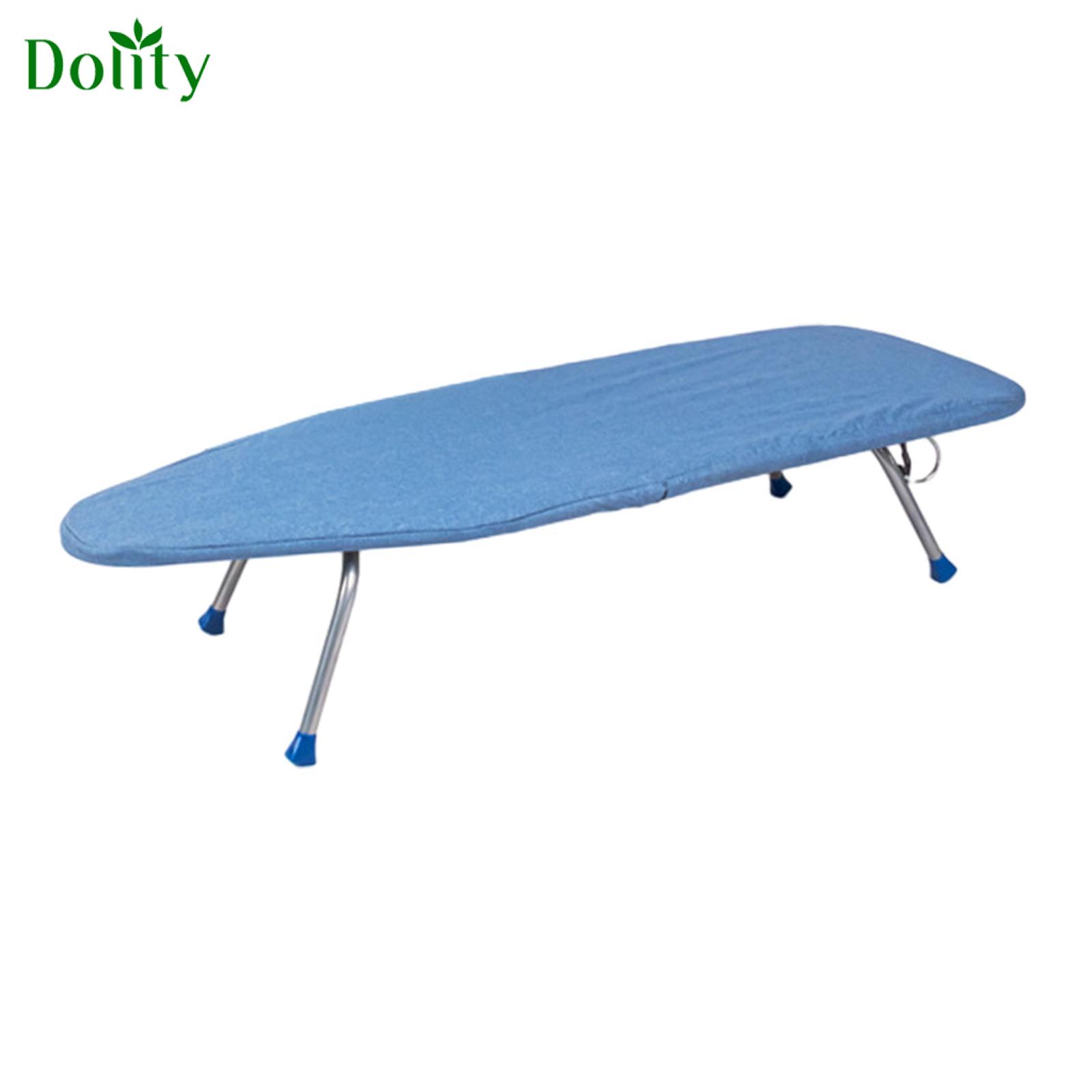 Dolity Tabletop Ironing Board Portable Small Iron Board for Household