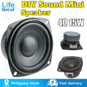 Mini Audio Portable Speakers - 2Pcs, 4 Ohm, 15W