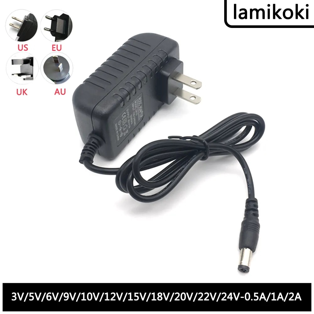 DC 6V 0.5A 1A 1000ma power supply adapter charger For microlife BP