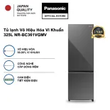 [ Chỉ giao miền Bắc] [TRẢ GÓP 0%] Tủ lạnh Panasonic 325 lít NR-BC361VGMV Đông mềm Mặt gương Ngăn đá dưới nanoe™ X