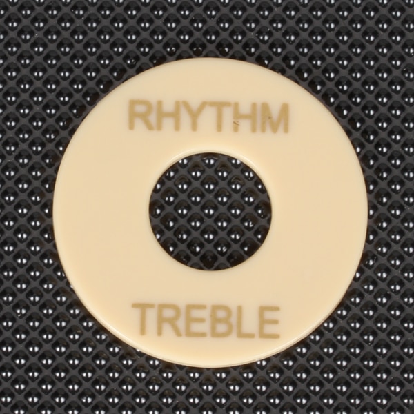 Tooyful Durable ABS Rhythm Treble Switch Plate Part Fits for LP Les Paul Type Guitar Parts Accessories