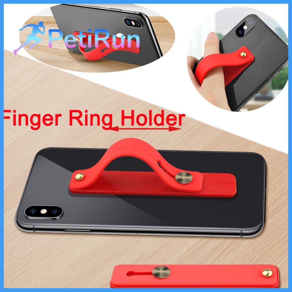 PETIRUN phổ quát Silicone Băng tay Đế giữ điện thoại Đẩy  Vòng tay Bệ đỡ