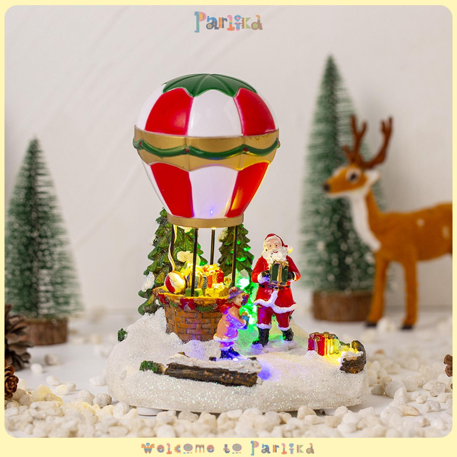 LOVIVER Lighted Christmas Decoration Music Playing Led Lights up Resin Statue ราคา 2,797 บาท*ส่งฟรี
