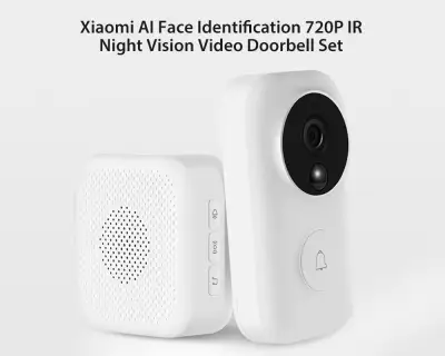 Xiaomi Zero AI Face Identification 720P IR Night Vision Video Doorbell Set (EXPORT)
