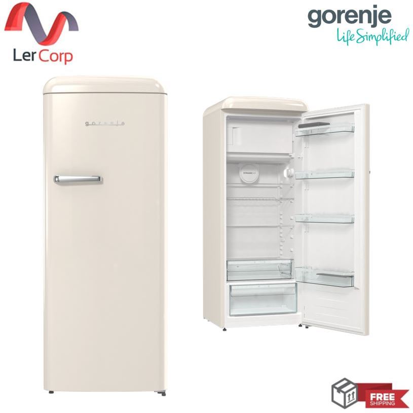 (Gorenje) ตู้เย็น Retro Style รุ่น ORB615DC,LIGHT BEIGE 8.8Q ราคา 57,900 บาท*ส่งฟรี