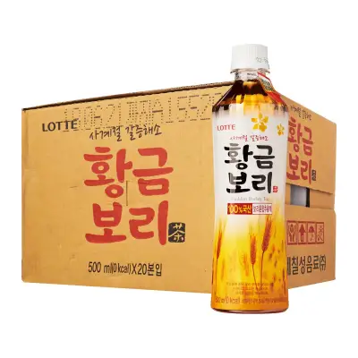LOTTE Korean Barley Tea - Case (20 x 500ml)