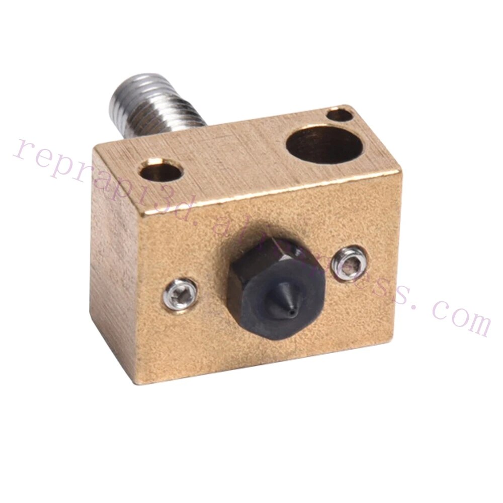 Thép cứng V6 vòi phun Brass khối chắn nhiệt Hợp kim Titan ngắt nhiệt nhiệt độ cao nâng cấp Kit cho V6 hotend Titan