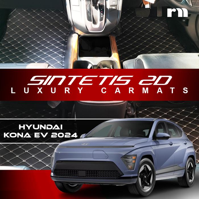 KARPET MOBIL SINTETIS 2D HYUNDAI KONA EV 2024 FULL SET -RM3 Variasi Harga  1,570,000 Ringgit*Penghantaran Percuma
