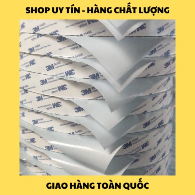 Băng dính 2 mặt 3M 9448A cỡ dài nhất (10mm - dài 150M)