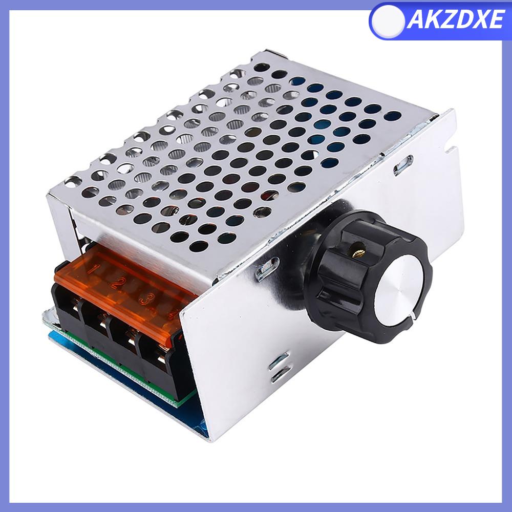 AKZDXE Điện áp xoay chiều 10-220V Bộ điều chỉnh điện áp điện tử Công suất cao 4000W Bộ điều khiển tốc độ động cơ SCR Nguồn điện Có thể điều chỉnh Bộ điều chỉnh nhiệt độ Thiết bị công nghiệp