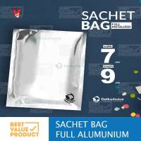 (PACK) PLASTIK SACHET BAG | SASET ALUMUNIUM FOIL | VARIAN NON ZIPLOCK 7x9 CM