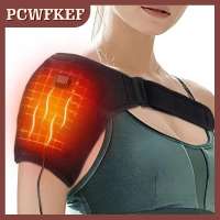 PCWFKEF Heat Therapy Shoulder Brace Adjustable Shoulder Heating Pad For Frozen Shoulder Bursitis Tendinitis Strain Hot Cold Support Wrap