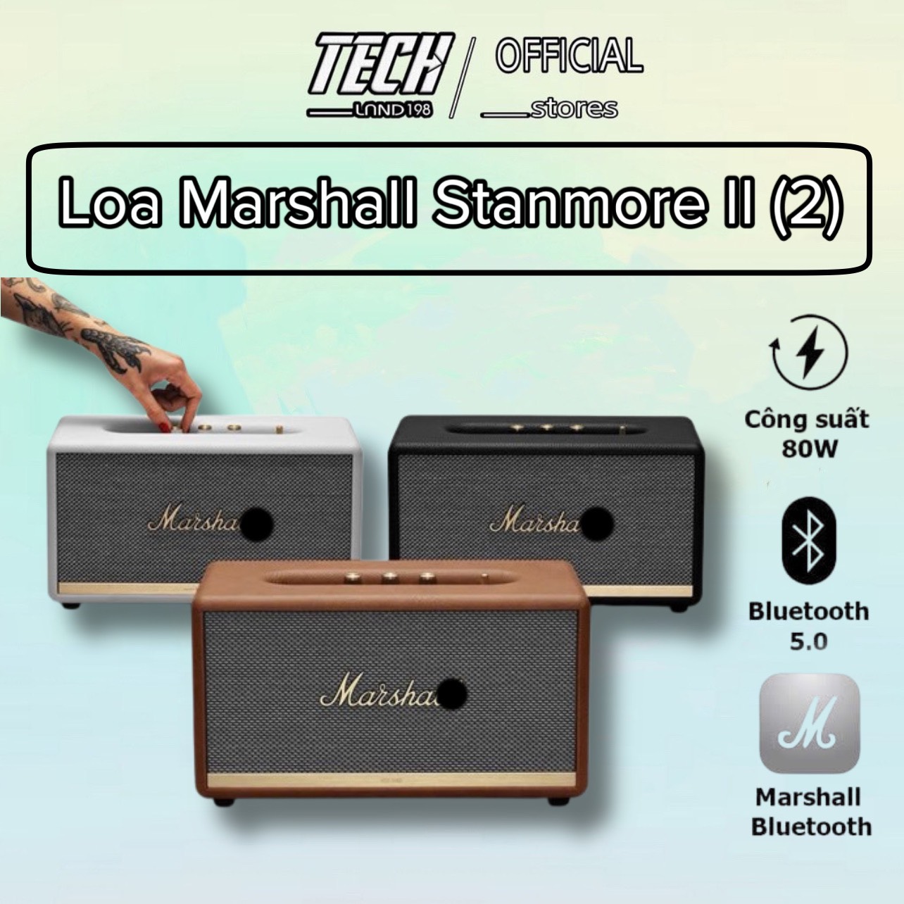 Loa Bluetooth MARSHAII STANMORE II 2