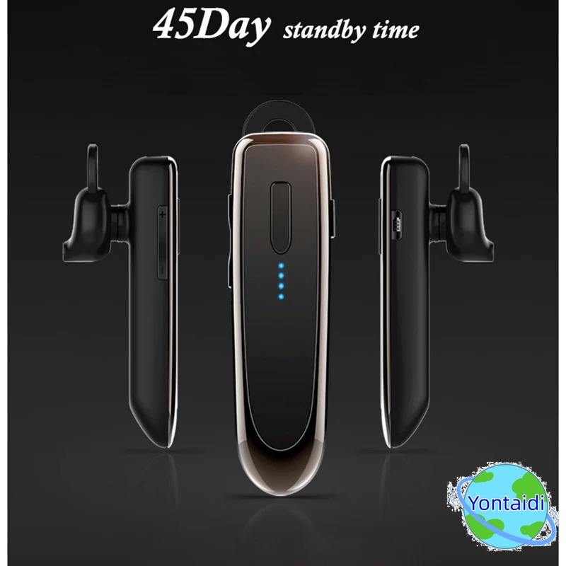 🔥【Readystock】 + Giao hàng miễn phí🔥Tai nghe đơn không dây K23 Tai nghe kinh doanh Tai nghe không dây dành cho lái xe Giá  155,000 Đồng*Miễn phí vận chuyển