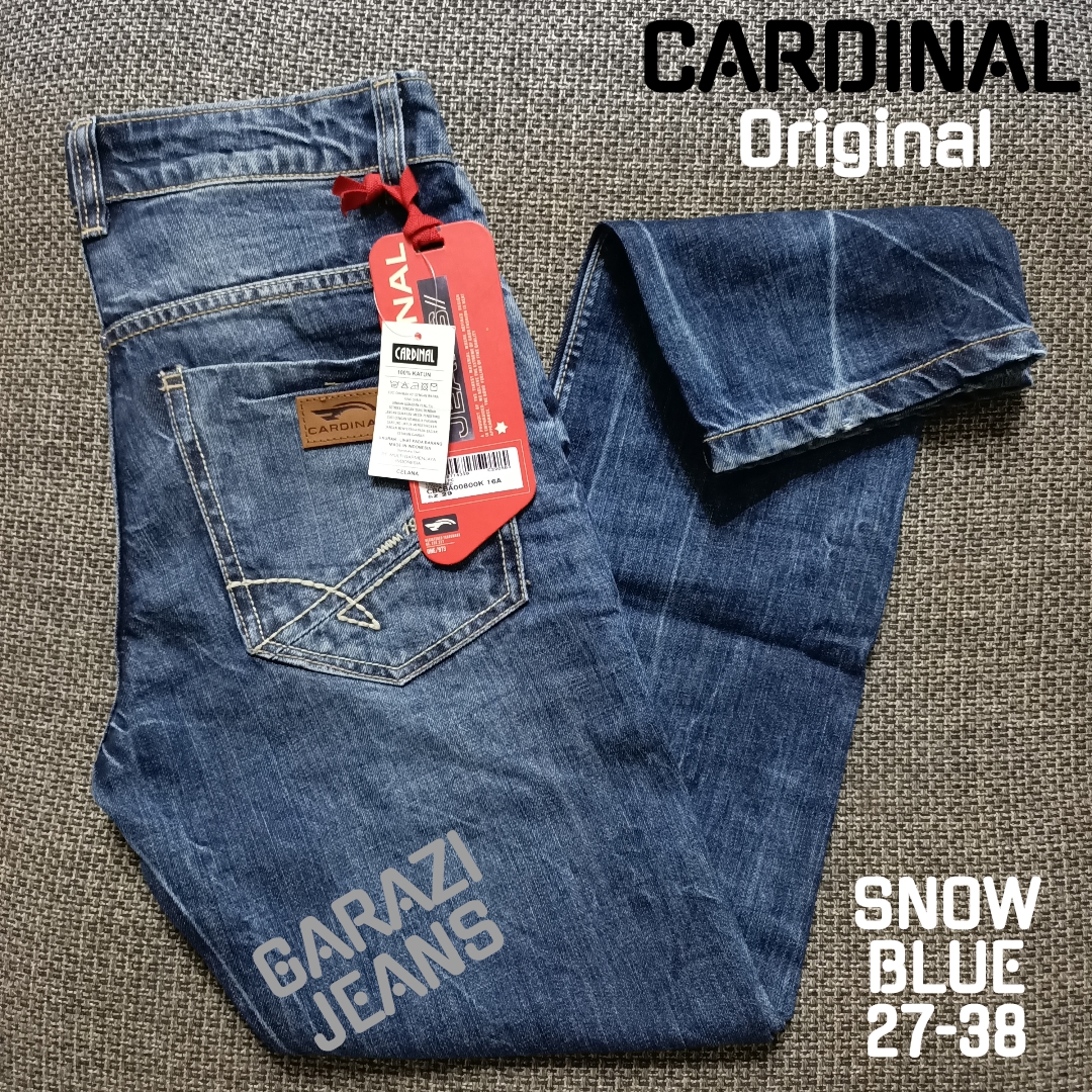 Celana Panjang Pria Jeans Light Black 