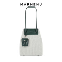 MARHEN.J Oat Bag + Pebble Case Set [Canvas Apple Leather]