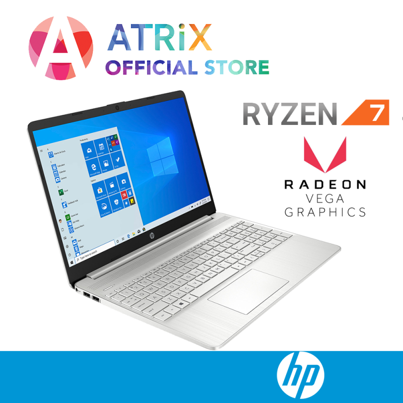 【Same Day Delivery】2020 HP notebook 15s 15s-eq0142AU | 15.6inch FHD | AMD Ryzen 7 -3700U | Backlit Keyboard | 8GB DDR4 RAM | 512GB PCIe SSD | Radeon VEGA10 Graphics | Win10 Home | 1Y HP onsite warranty