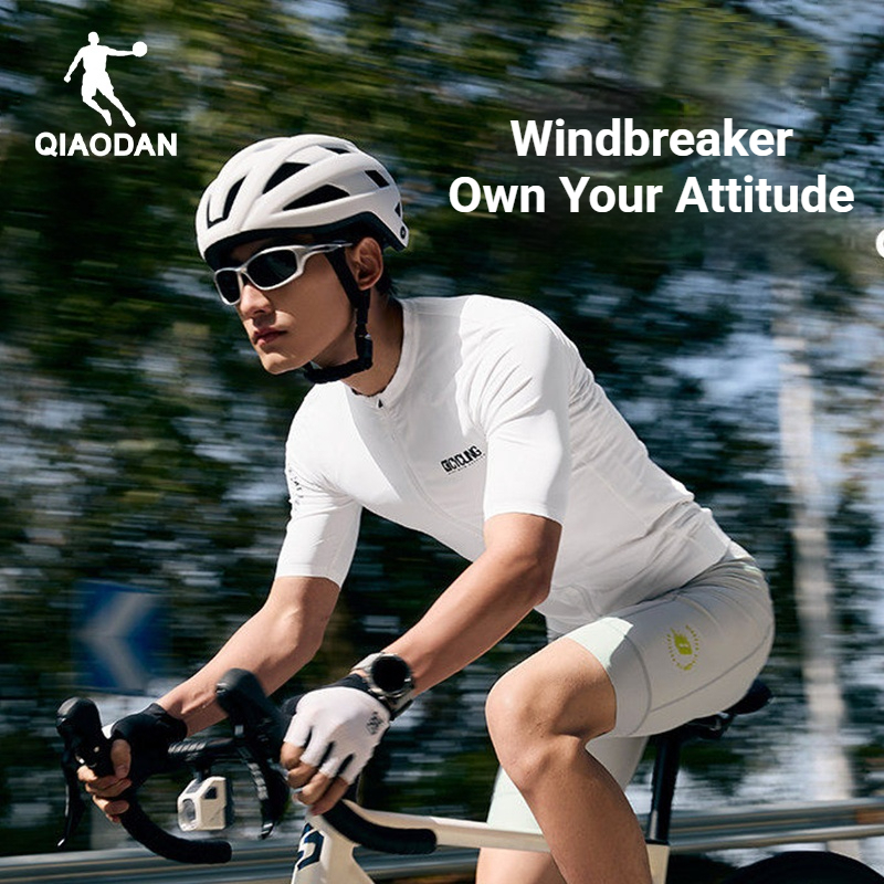 Qiaodan Men T-Shirt Cooling Quick-Dry Cycling Road Bike Outdoor Sports Short Sleeve QXFHS3252205R ราคา 2,600 บาท*ส่งฟรี