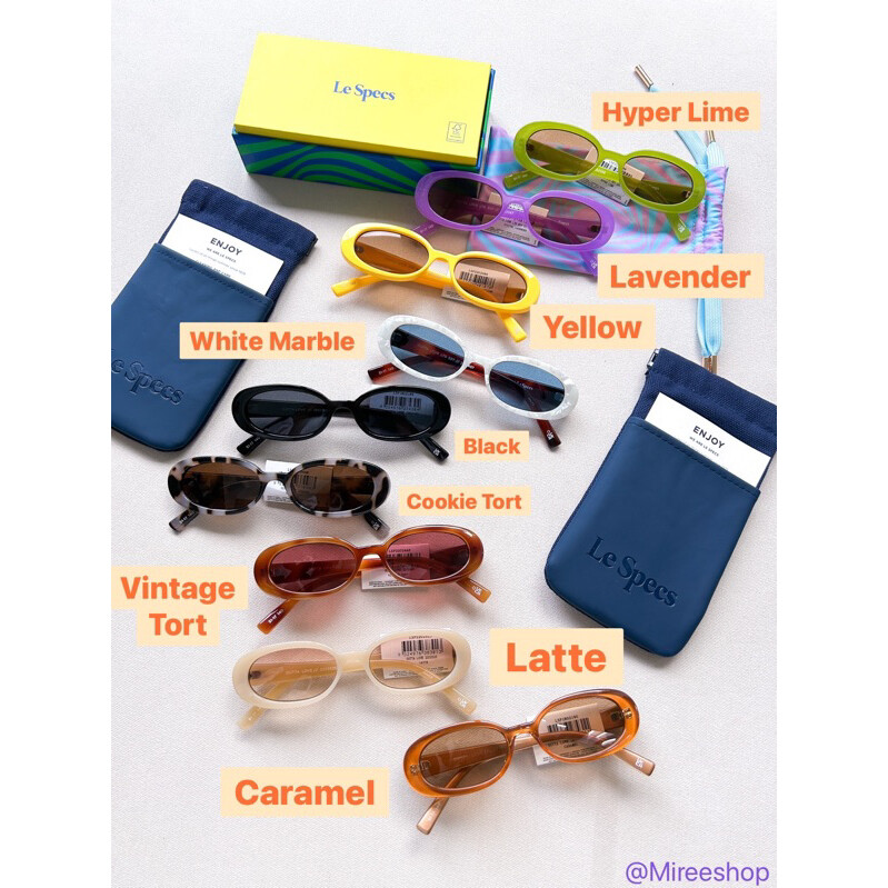 Le Specs “Outta Love” แว่นตาทรงรี แว่นกันแดดทรงรี เลนส์ขนาด 51 มม. ของแท้ จาก Authorized dealer พร้อมการรับประกัน ราคา 2,399 บาท*ส่งฟรี