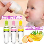 BPA-Free Silicone Spoon Feeder for Babies 1-3 Years