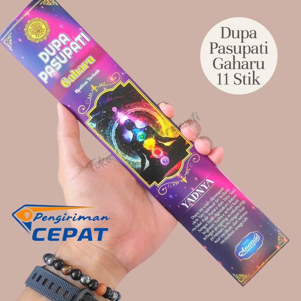Dupa Wangi Hio Harum Pasupati Gaharu Ananda - 11 Stik - Aromaterapi Pengharum Ruangan