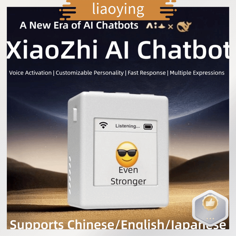 LIAOYING Ban Phát Triển ESP32-S3 Robot đối thoại AI Hỗ trợ DeepSeek Mô-đun hộp thoại Robot thông minh Xiao Zhi Màn hình TFT 1,54 inch Robot đối thoại bằng giọng nói