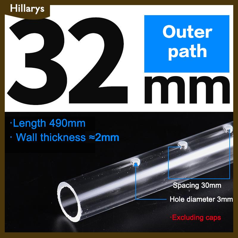 [Hillarys] Bể cá lọc mưa phun Bar dòng chảy ra ống trong suốt Acrylic mưa vòi hoa sen Outlet Ống kit bể cá Bộ lọc bên ngoài accessries - 2