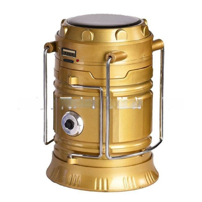 Đèn lồng năng lượng mặt trời di động với tuổi thọ pin dài đèn LED làm việc sạc được cho cắm trại và sử dụng ngoài trời