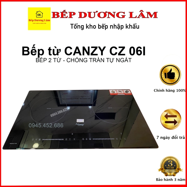 Giá bán Bếp từ đôi cao cấp Canzy CZ-06I Công nghệ Inverter