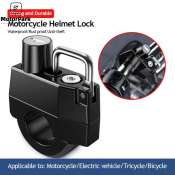 Motorpark Helmet Lock - Anti-theft Handlebar Security for Motorcycles