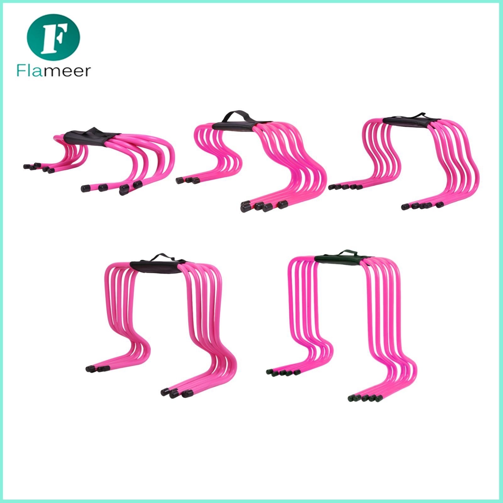 5 Pieces Agility Hurdles Practice Equipment Multifunctional Speed Hurdles for Outdoor Sports Basketball Workout Football Kids ราคา 3,075 บาท*ส่งฟรี