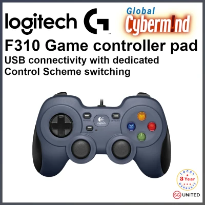 Logitech Gamepads - Wired F310 / Wireless F710 ( Brought to you by Global Cybermind )