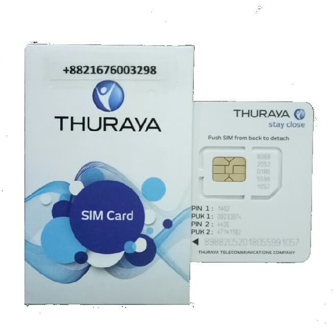 SIMCARD TELEPON SATELIT THURAYA PERDANA THURAYA Harga  1,420,000 Ringgit*Penghantaran Percuma