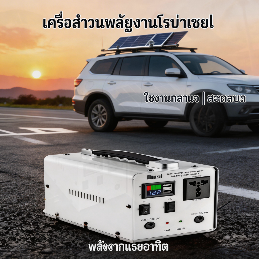 Power Supply, Energy Storage, Outdoor, Energy Bank, Multi-Function, Energy, Portable Power Supply, Camping, Outdoor Power Supply Portable Power Generator ราคา 1,999 บาท*ส่งฟรี