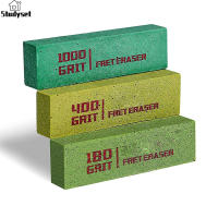 Studyset IN stock 3 PCs Fret Polishing Erasers String Polishing Abrasive Rubber Blocks Guitar Musical Instrument Rust Remover Brush Fret Erasers