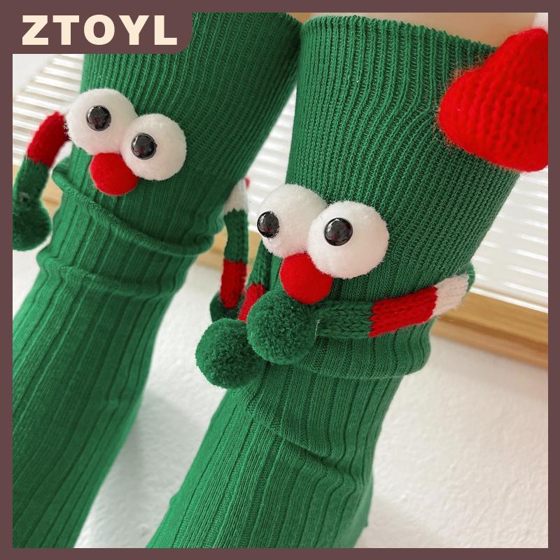 ZTOYL Giáng sinh phim hoạt hình vớ dễ thương giữa ống vớ thời trang và đa năng của nam giới và phụ nữ của mùa thu và mùa đông vớ hợp thời trang phong cách mới - Thương hiệu ZTOYL Giá 39,224 Đồng*Miễn phí vận chuyển