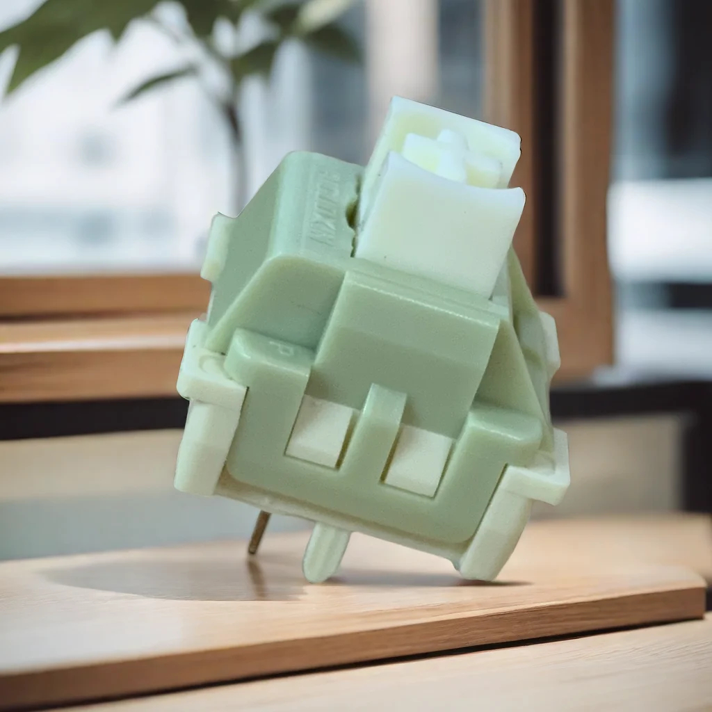 Lemon Switches Green Mechanical Keyboard Switche Linear 5 Pin Factory Lubricated Switch