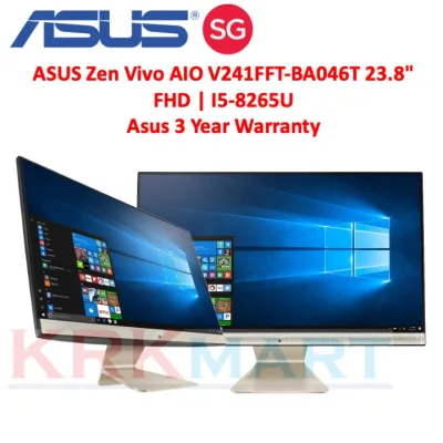 ASUS Zen Vivo AIO V241FFT-BA046T 23.8" FHD | I5-8265U | 8G | 1TB+256SSD | MX130 | 3YR | Win10 | Non-Touch