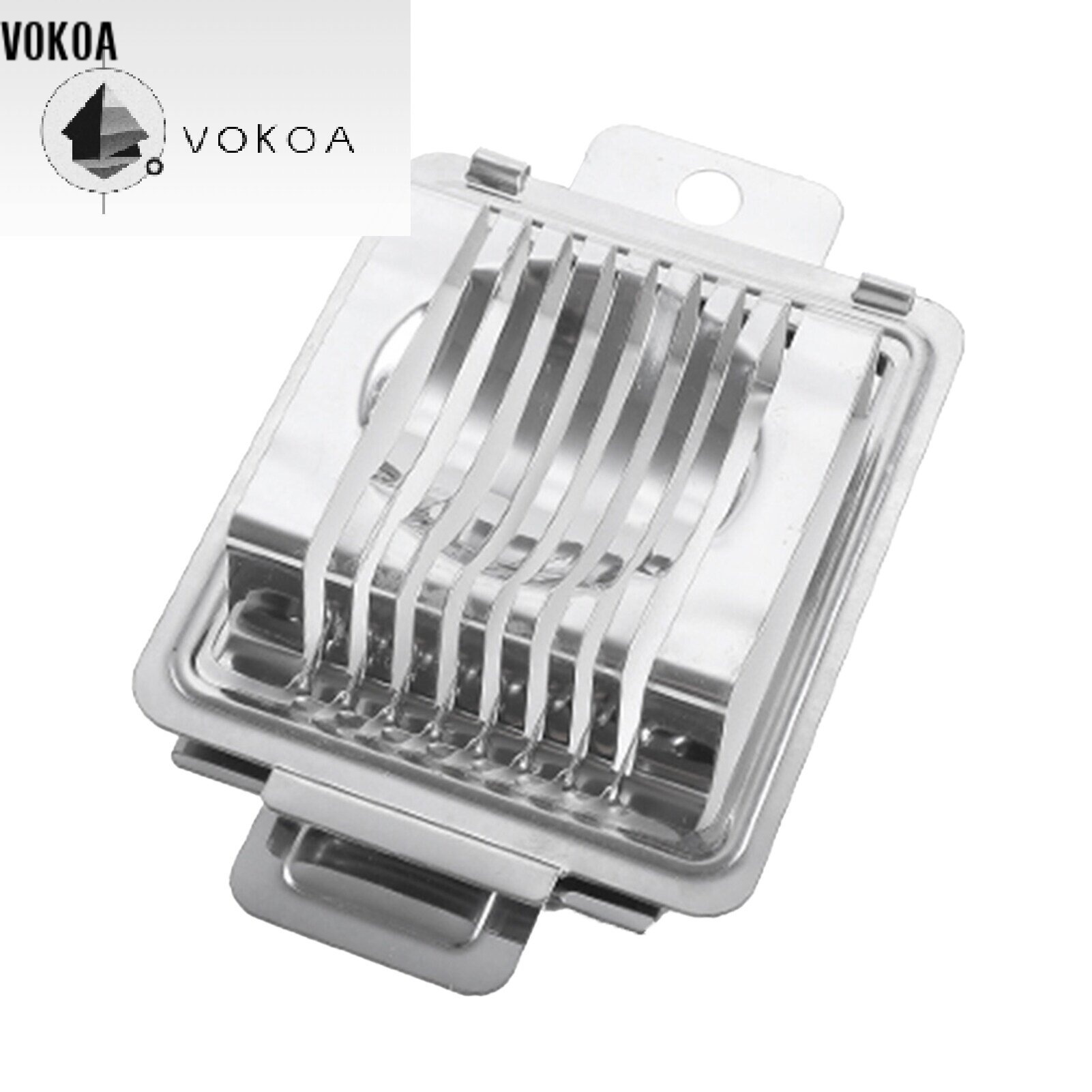 Uah552 gỗ sồidụng cụ cắt trứng dụng cụ cắt lát dâu tây trái cây hiệu quả bằng thép không gỉ thiết kế rãnh dụng cụ nhà bếp dụng cụ cắt dâu tây hữu ích