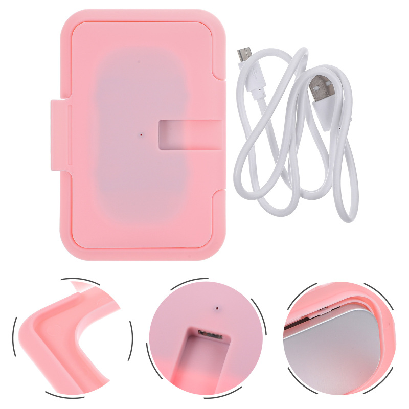 ROSENICE Baby Wet Wipe Warmer Di động USB Wet Heater Kiểm soát nhiệt độ Tissue Warmer