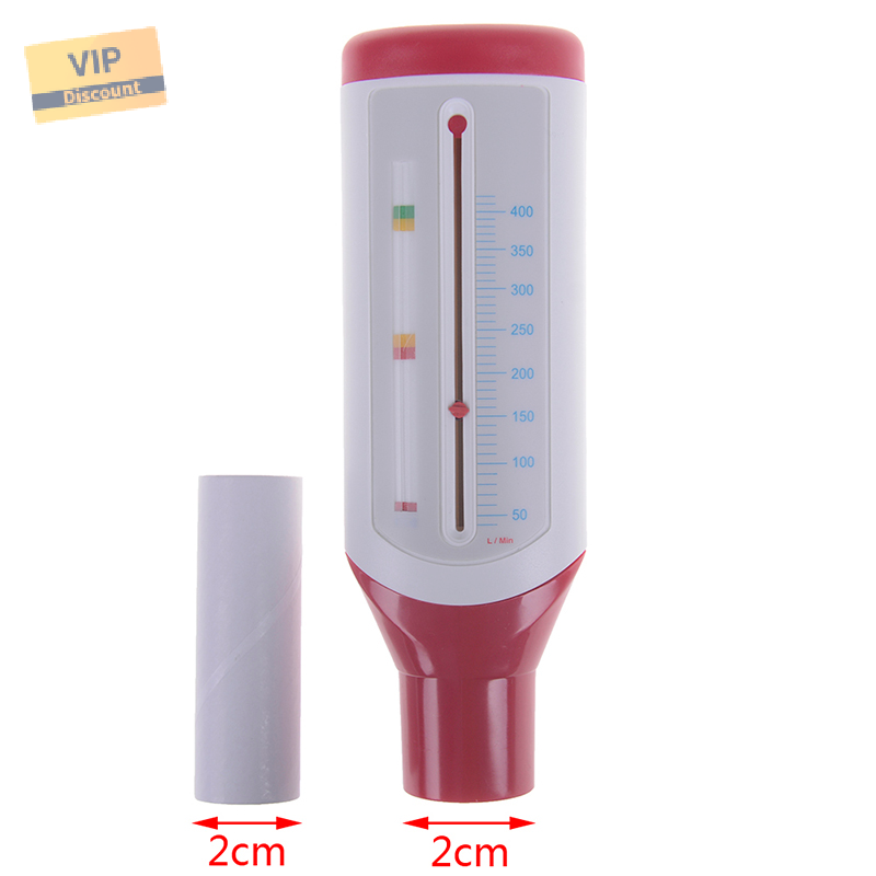 VIP Discount Store Xiong Thổi Spirometer Đồng Hồ Đo Tốc Độ Đỉnh Cao Đồng Hồ Đo Lưu Lượng Cao Điểm Theo Dõi Hơi Thở Phổi
