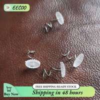 EECOO 100 chiếc Ghim xoắn ốc cho ghế sofa Ô tô Văn Nội thất gia đình Giữ giường Chân váy cố định Phụ kiện giường ngủ (100/hộp Đinh xoắn ốc)