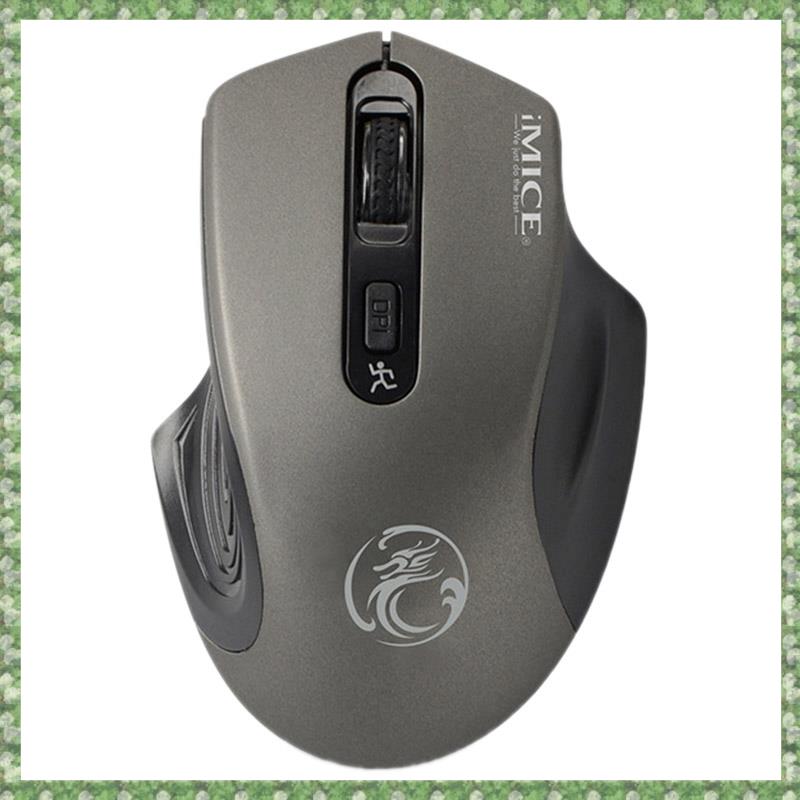 C4IMice G1800 Computer Mouse, 2.4G Wireless Silent Optical Gaming Mouse for Pc, Laptop,