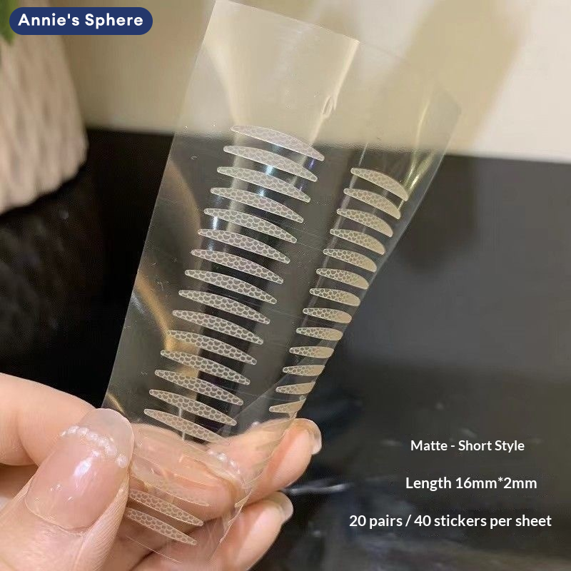 Annie's Sphere Double Eyelid Tape, Invisible, Water-Resistant, and Firmly Adheres to the Skin, Suitable for People with One Eye and Double Eyelids. ราคา 17 บาท*ส่งฟรี