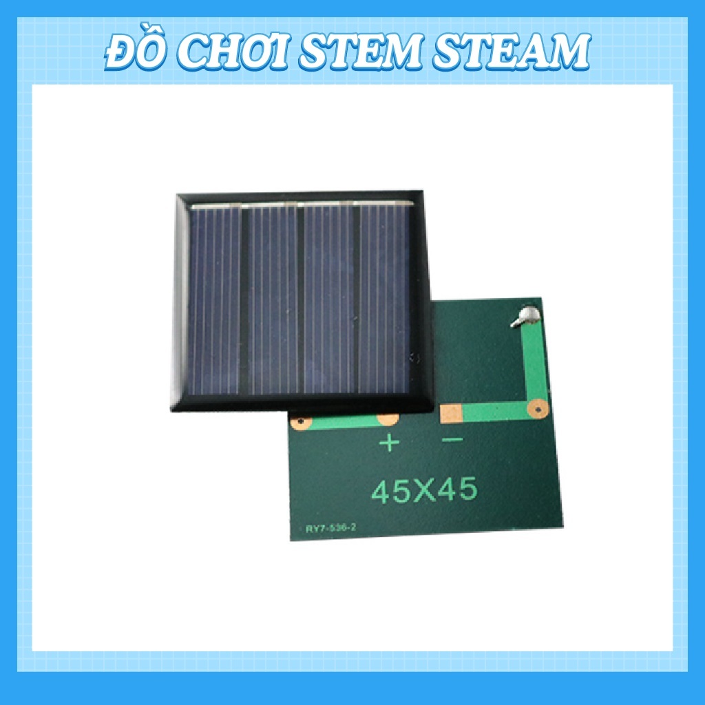 Tấm Pin năng lượng mặt trời - Phụ kiện lắp ráp đồ chơi giáo dục STEM