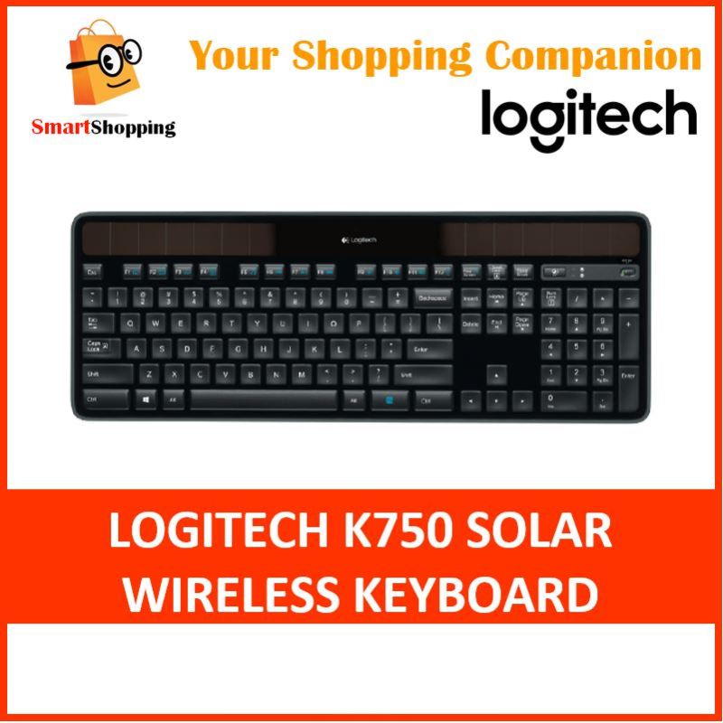 Logitech K750r Solar Wireless Keyboard USB Compatible with Windows 3 years SG Warranty Singapore