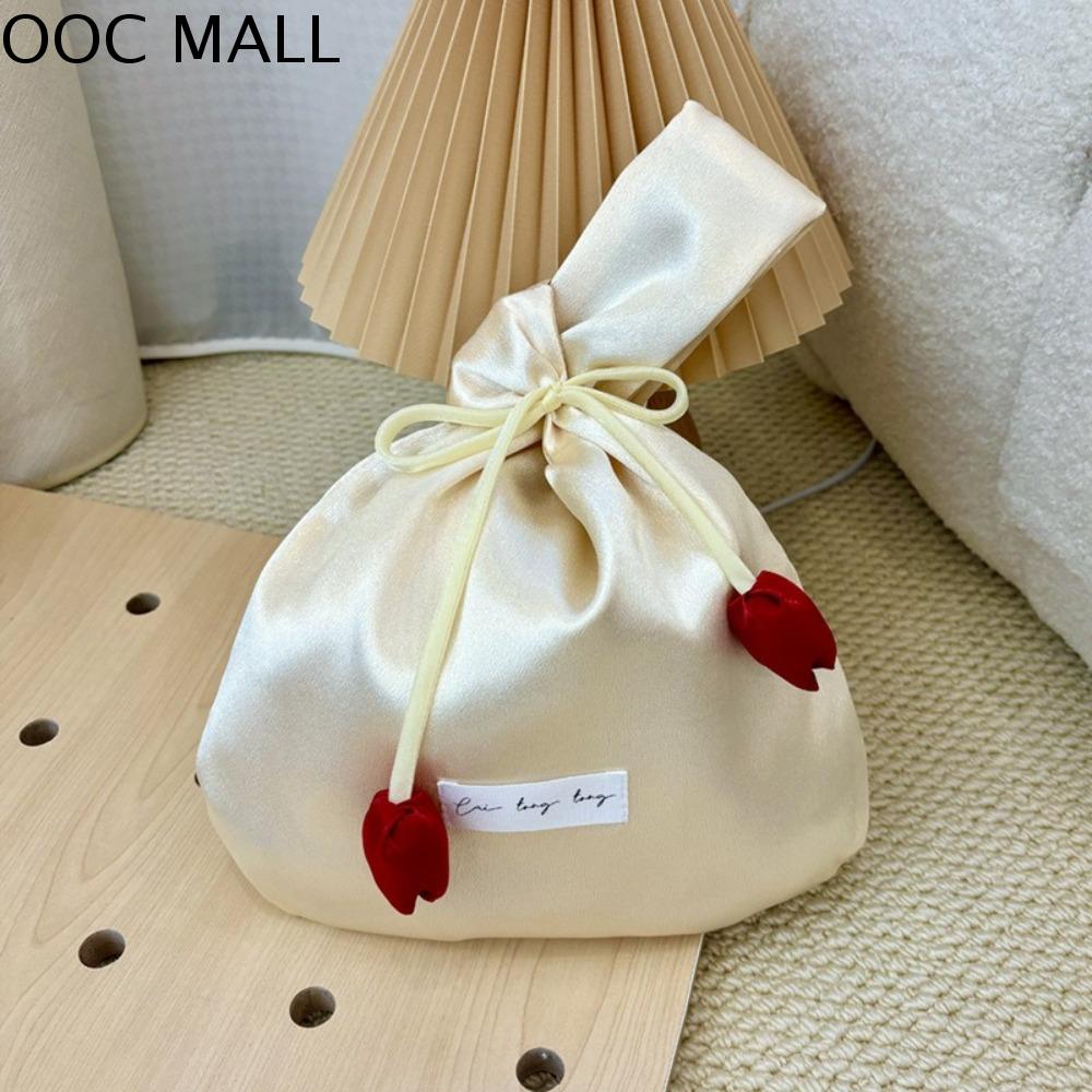 OOC Tay cầm TOPE Túi đeo tay hoa tulip Hình áo vest Sức chứa lớn Túi Quà Tặng ngày Nữ Thần Thanh lịch Phong cách Trung Quốc mới Túi làm đẹp đám cưới Ngày Nữ Thần